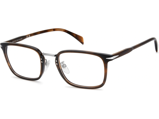 DAVID BECKHAM DB 1211/G 6C5 Brown Horn Ruthenium