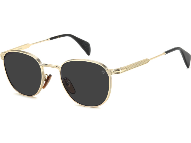 DAVID BECKHAM DB 1228/S RHL Gold Black 2