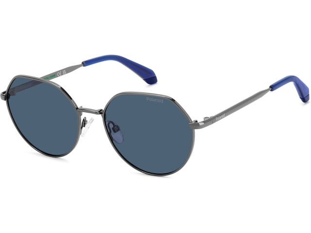 POLAROID KIDS PLD 8074/S KJ1 Dark Ruthenium