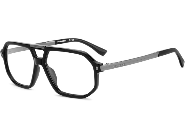 DSQUARED2 D2 0195 ANS Black Dark Ruthenium