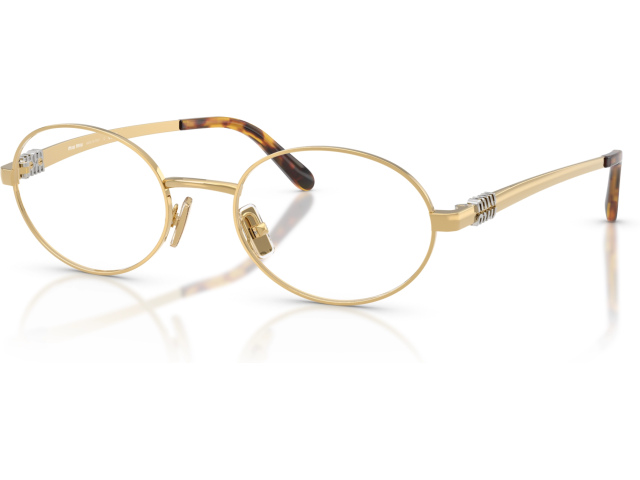 Miu Miu MU 50ZV 5AK1O1 Gold