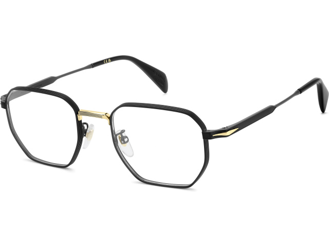 DAVID BECKHAM DB 1242 I46 Matte Black Gold