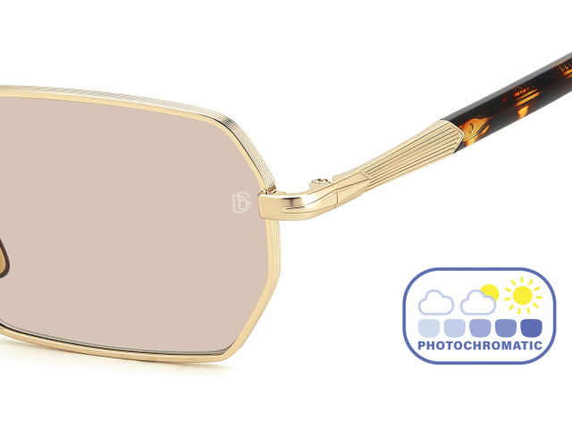 (�����������) DAVID BECKHAM DB 1174/S J5G Gold