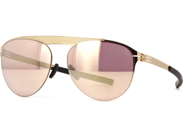 Ic! Berlin Meike B. Rose-Gold Black Photo-Copper Mirrored Flex