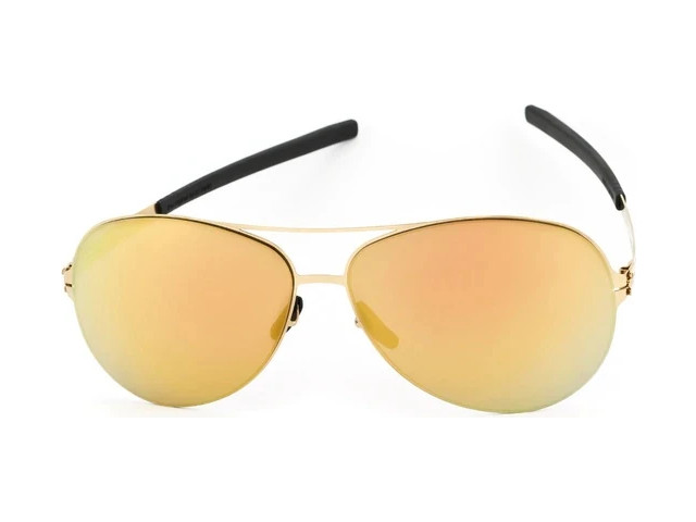 Ic! Berlin Raf S. (flex) sun-gold gold mirrored nylon