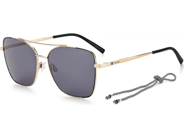 M MISSONI MMI 0037/S 2M2, : BLK GOLD, GREY