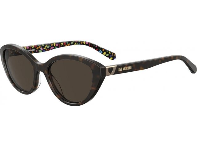 MOSCHINO LOVE MOL033/S 086,  BROWN