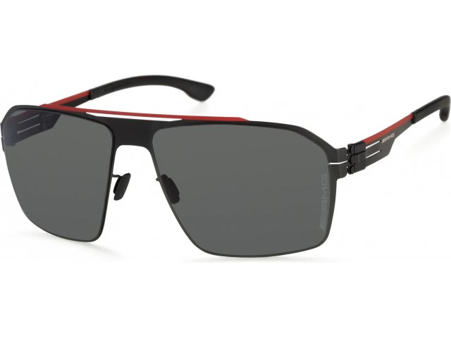 Ic! Berlin IB-AMG 02 Black Red Pop-Black Black to Grey Polarized Donnerstag