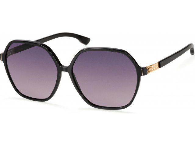 Ic! Berlin Beam Black Rose-Gold Black to Grey Mittwoch Long