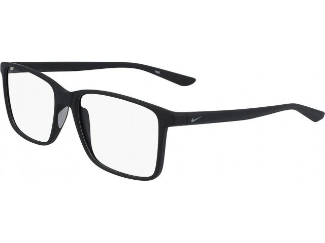 NIKE 7033 1,  MATTE BLACK/WOLF GREY, CLEAR