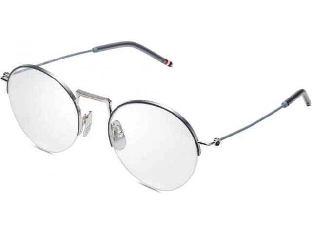 THOM BROWNE TBX118-A-01,  SILVER - COOL GREY, CLEAR