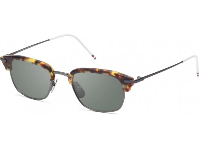 THOM BROWNE TB-707-C-T-TKT-BLK-50,  MATTE TOKYO TORTOISE-BLACK IRON, G15