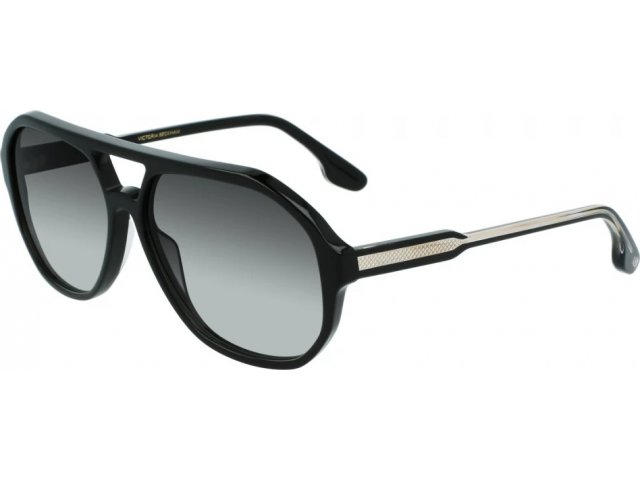 VICTORIA BECKHAM VB633S 001,  BLACK, GRADIENT GREY