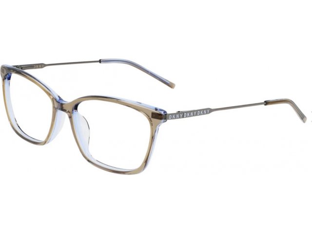 DKNY DK7006 260,  KHAKI/BLUE, CLEAR
