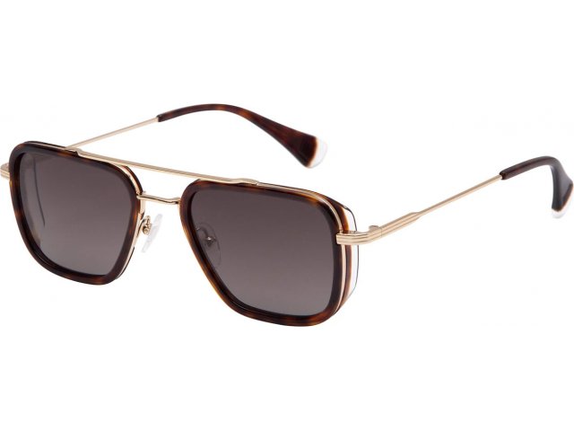 GIGI Studios SIMON 2,  GOLD DEMI, GRADIENT SMOKE POLARIZED
