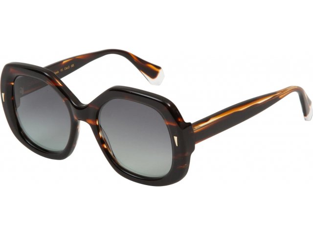 GIGI Studios CHIARA 2,  TORTOISE BROWN, GRADIENT GREEN