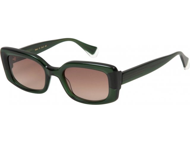 GIGI Studios FEDRA 7,  TRANSLUCENT GREEN, GRADIENT BROWN