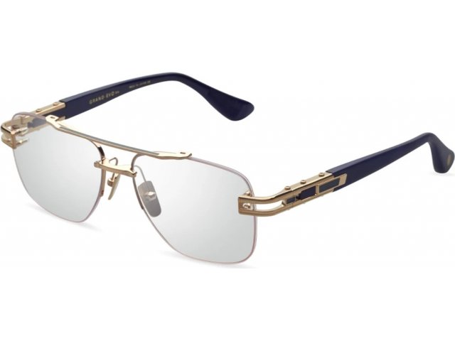 DITA GRAND-EVO Rx,  WHITE GOLD - BLUE, CLEAR