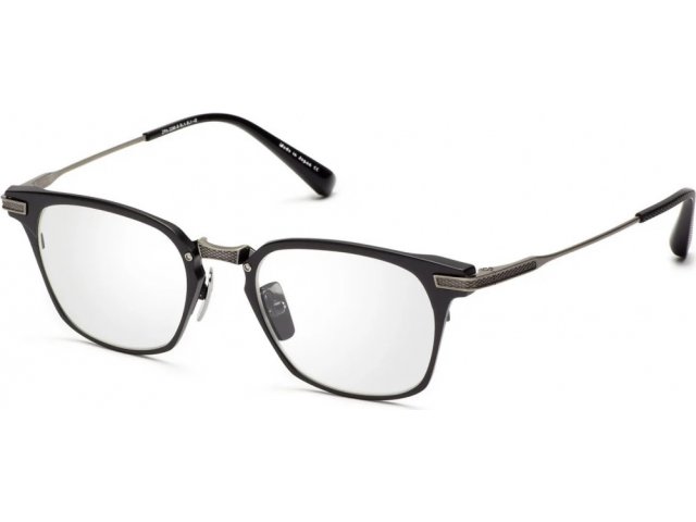 DITA UNION,  MATTE BLACK - ANTIQUE SILVER, CLEAR