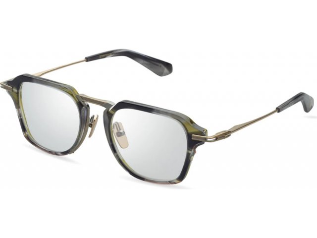 DITA AEGEUS,  CYBER SMOKE - WHITE GOLD - GOLD, CLEAR