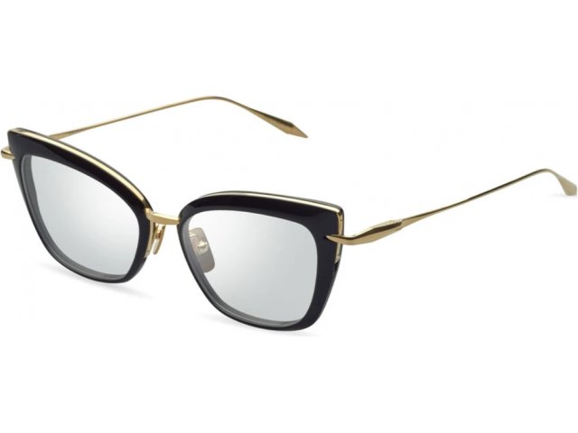 DITA AMORLY,  BLACK - YELLOW GOLD, CLEAR