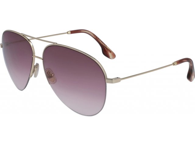 VICTORIA BECKHAM VB90S 712,  GOLD/BURGUNDY, LILAC