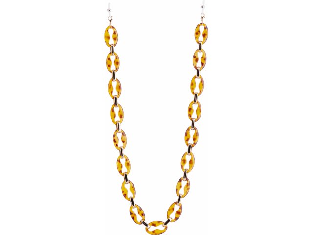 Glasses Chain GC41303 Amber Gold