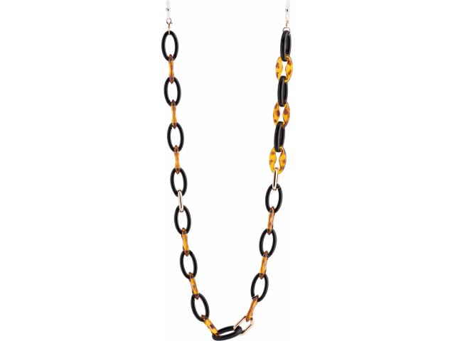Glasses Chain GC41305 Amber Black