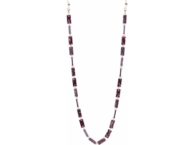 Glasses Chain GC43318 Burgundy