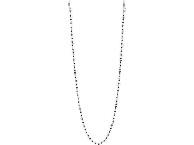 Glasses Chain GC42360 Sequins Silver