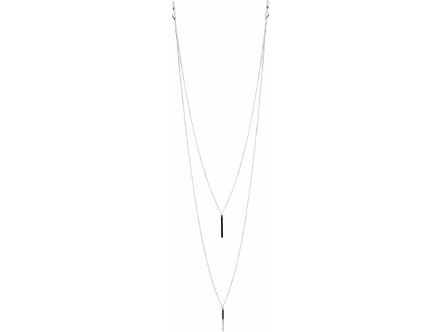 Glasses Chain GC46349 Double Silver