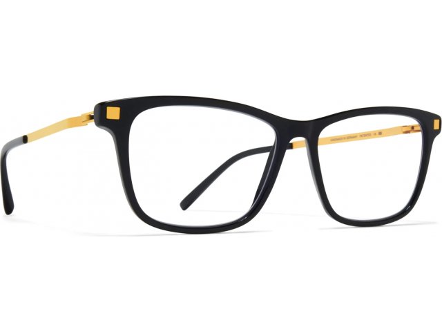 MYKITA ESJA 919,  C6-BLACK/GLOSSYGOLD, CLEAR