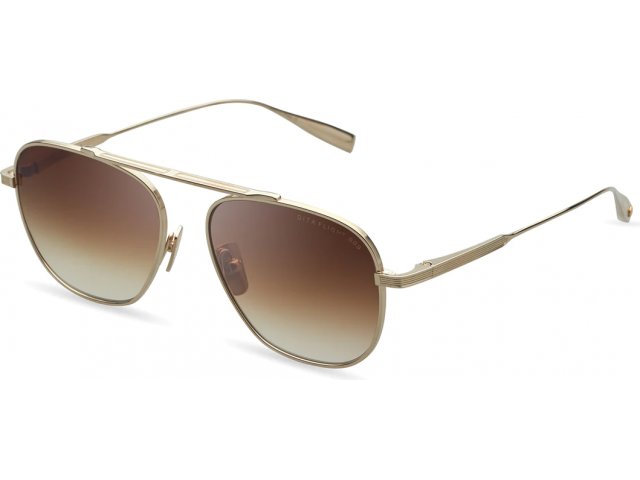 DITA FLIGHT.009,  WHITE GOLD, DARK BROWN TO CLEAR GRADIENT