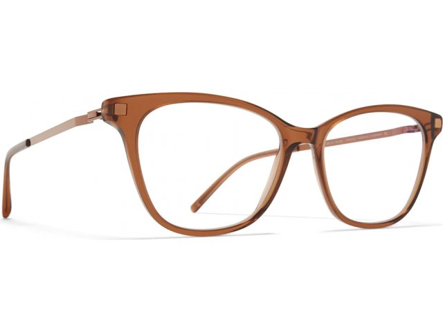 MYKITA SESI 826,  C73-TOPAZ/SHINY COPPER, CLEAR