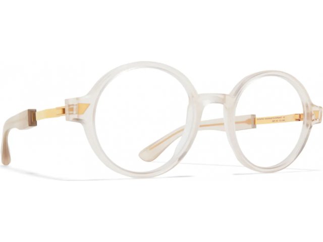 MYKITA MMRAW018 846,  RAW CHAMPAGNE/GLOSSY GOLD, CLEAR