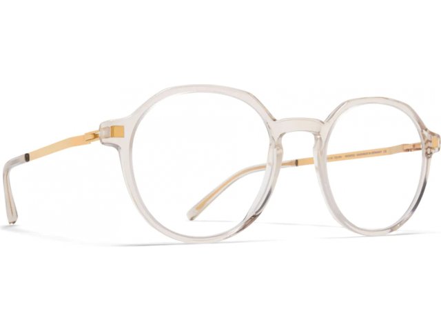 MYKITA BIKKI 914,  C1 CHAMPAGNE/GLOSSY GOLD, CLEAR