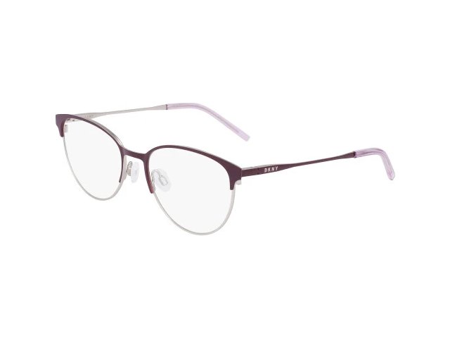 DKNY DK1030 505,  PLUM / SILVER, CLEAR