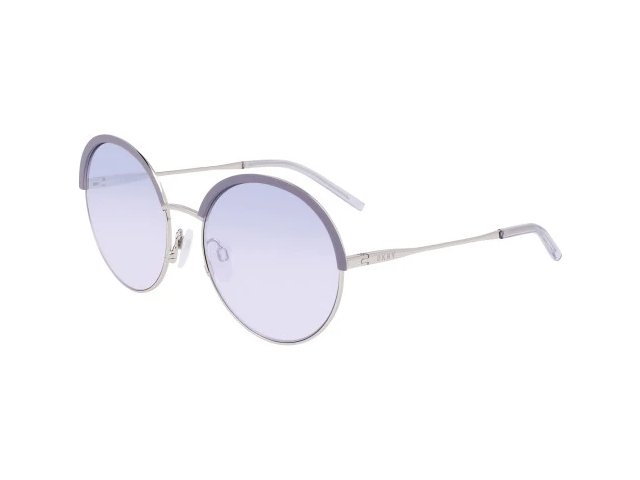 DKNY DK115S 520,  SLATE LILAC/SILVER, BLUE