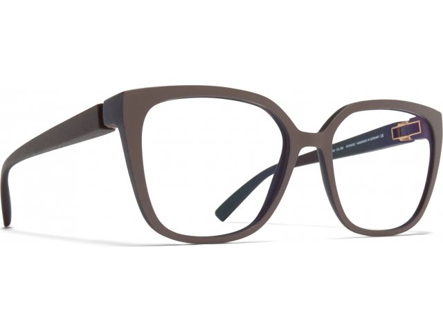 MYKITA PHILANA 358,  MDL2-EBONY BROWN/MOL, CLEAR