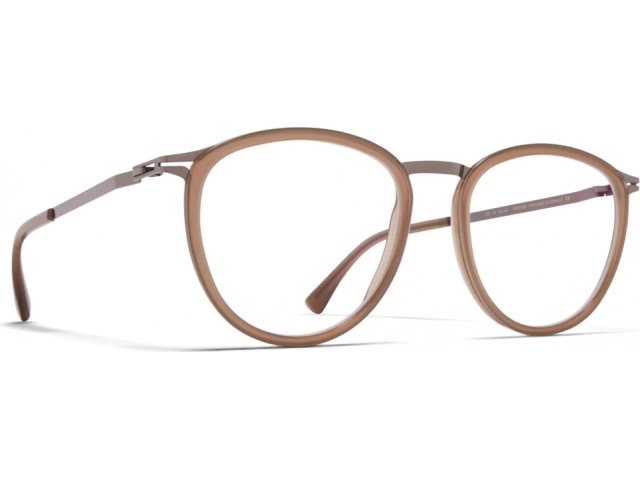 MYKITA HANSEN 943,  A13 SHINY GRAPHITE/TAUPE, CLEAR
