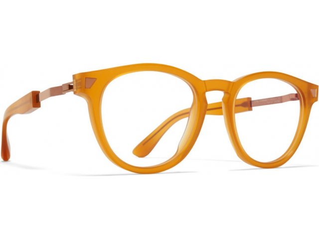 MYKITA MMRAW011 858,  RAW AMBER/SHINY COPPER, CLEAR