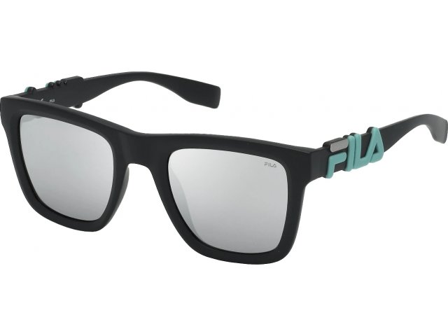 FILA SF9416 U28Y,  MATT BLACK, SMOKE/MIRROR SILVER