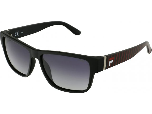 FILA SFI006 U28Z,  MATT BLACK, SMOKE MIRROR GOLD