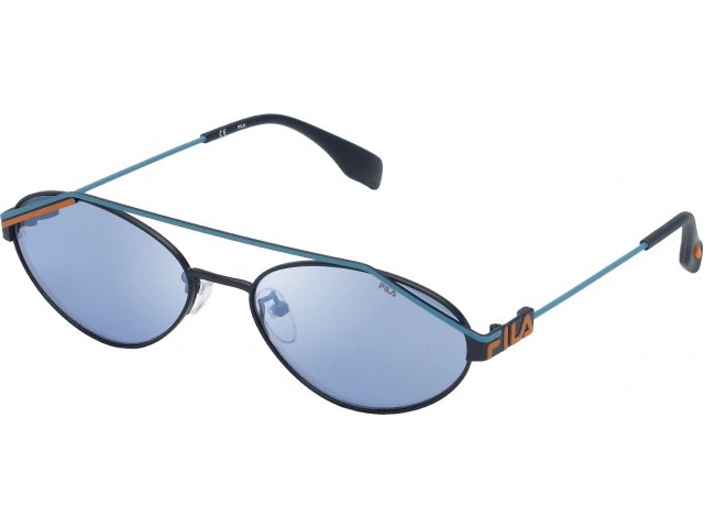 FILA SFI019 01AQ,  MATT BLUE, BLUE/MIRROR BLUE