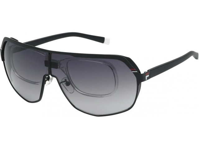    FILA SFI125 0531,  TOTAL SEMI MATT BLACK, SMOKE GRADIENT