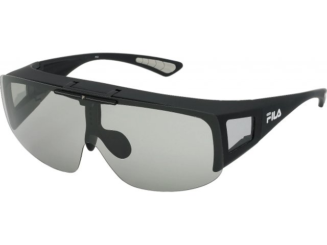 FILA SFI126 U28F,  MATT BLACK, SMOKE