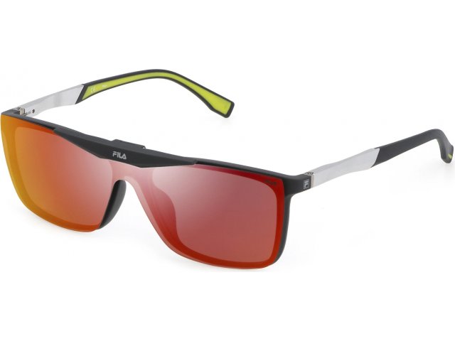 FILA SFI200 R43P,  FULL MATT GREY, SMOKE MULTILAYER RED