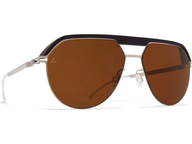 MYKITA ML02 471,  MH49-PITCH BLACK/MAT, LEICA AMBER SOLID