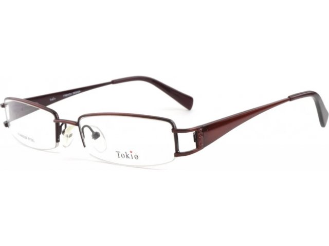 TOKIO 834,  BURGUNDY, CLEAR