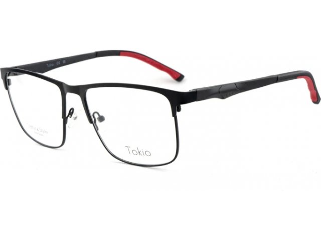 TOKIO 4007,  BLACK RED, CLEAR